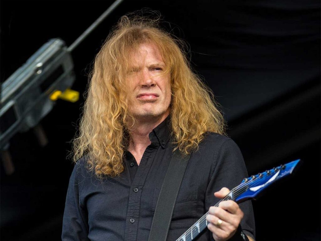 Dave Mustaine lanzará un modelo de guitarra en asociación con Gibson